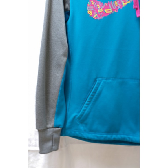 Nike Swoosh Therma Pullover Sweatshirt Hoodie - Picture 5 of 8